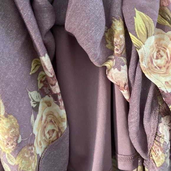 Altar'd State Off The Shoulder Floral Printed High-low Dress Women's Size S - Picture 6 of 9